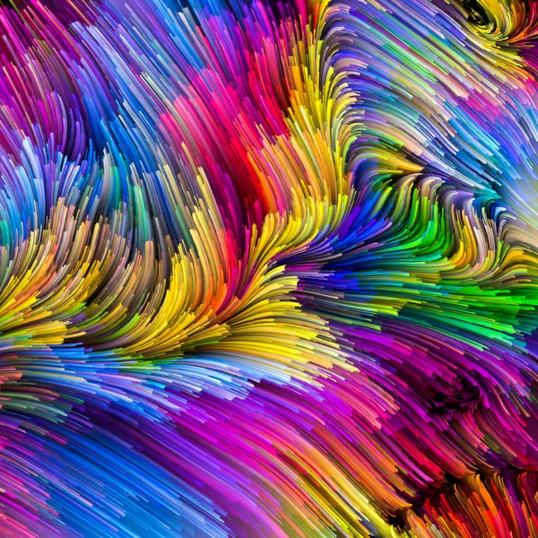 Sanal sıvı renk — Stok fotoğraf