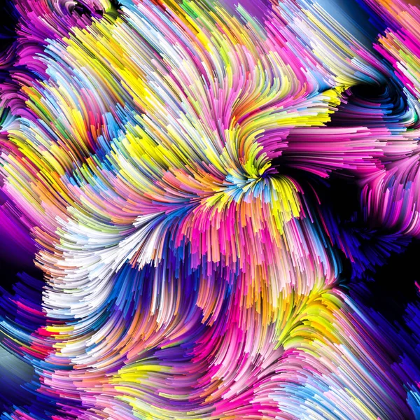 Energie van Liquid Color — Stockfoto