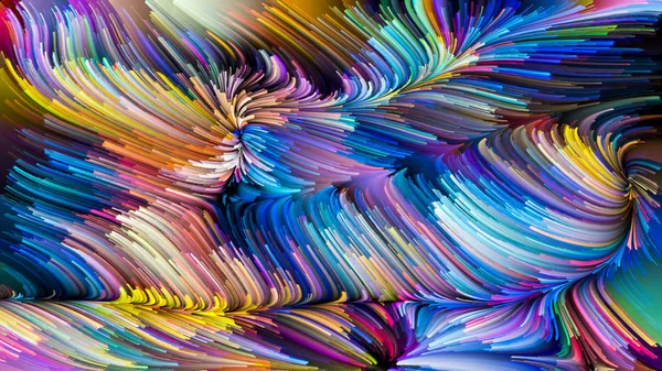 Elegantie van Liquid Color — Stockfoto