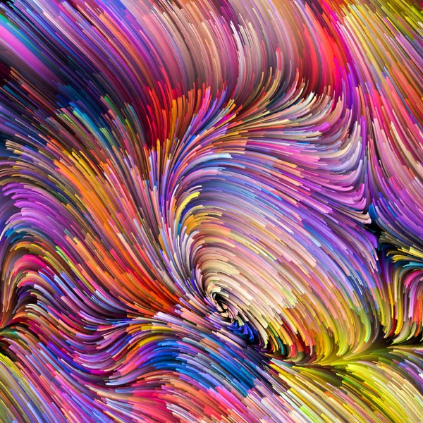 액체 색의 에너지 — 스톡 사진