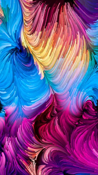 Gelişen sıvı renk — Stok fotoğraf