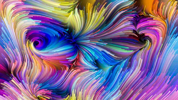 Kavramsal sıvı renk — Stok fotoğraf