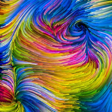 Renkli boya sırları