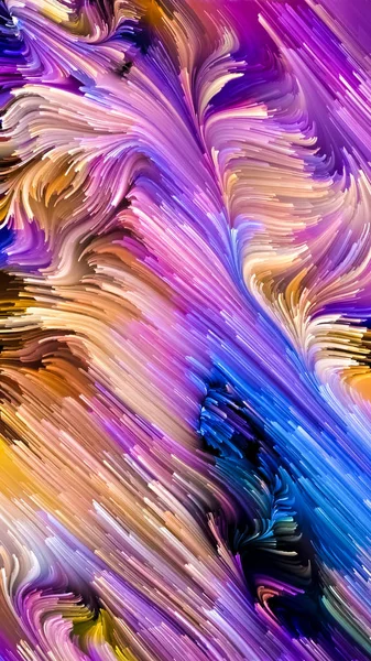 Dijital sıvı renkli — Stok fotoğraf