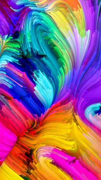 Colore liquido concettuale — Foto Stock