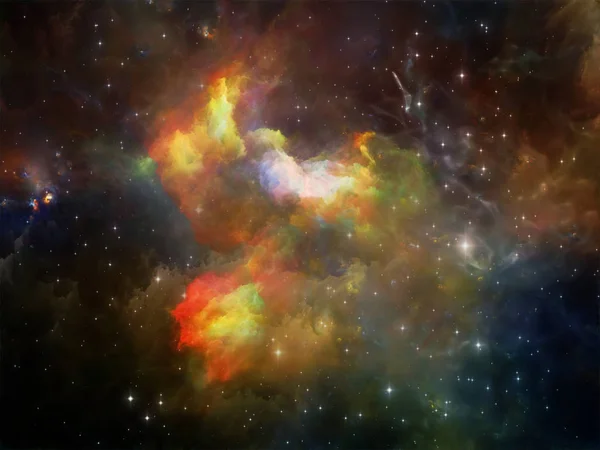星雲の輝き — ストック写真
