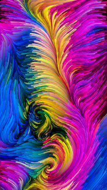 Kavramsal dijital boya