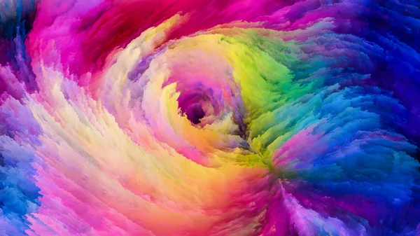 다채로운 페인트 요소 — 스톡 사진
