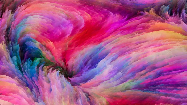 Soñando con pintura colorida —  Fotos de Stock