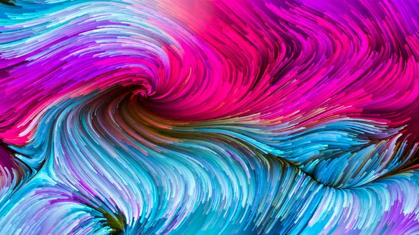 Магия разноцветной пайнки — стоковое фото