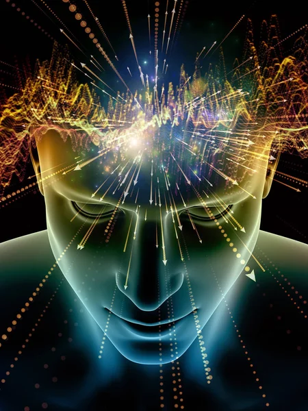 Virtual Life of Consciousness — Stock Photo, Image