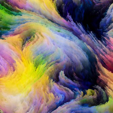 Renkli boya Elegance