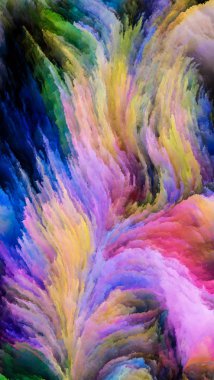 Renkli boya Elegance