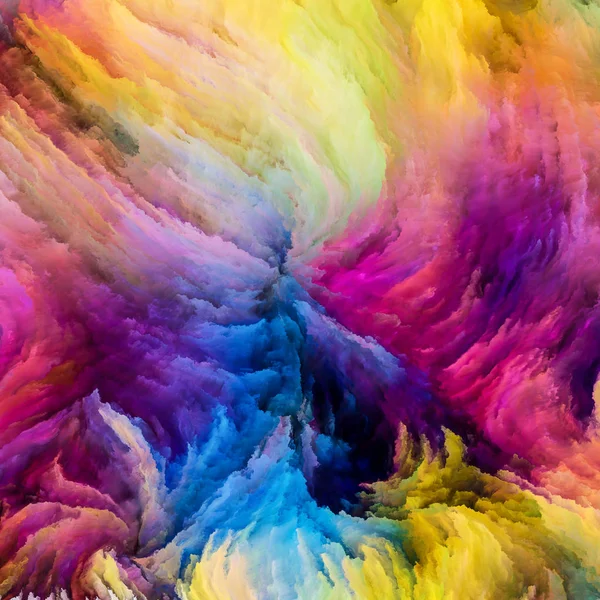 Τεχνητά πολύχρωμα χρώματα — Φωτογραφία Αρχείου