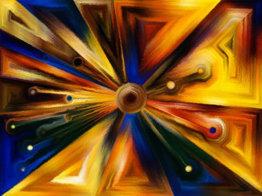 Dairesel Vitray Tasarım