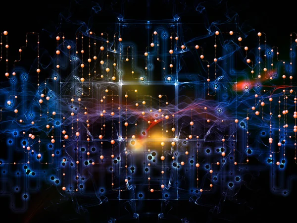 Visión de las transferencias de datos —  Fotos de Stock