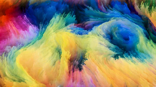 Spirit of Colorful Paint — Stock Photo, Image