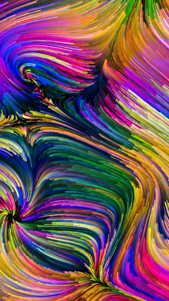 Färgglada Paint elegans — Stockfoto