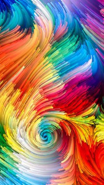 Renkli boya gelişen