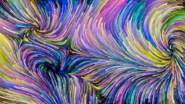 Renkli boya Elegance