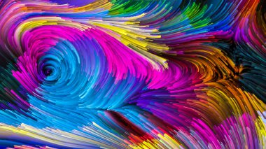 Renkli boya Illusions