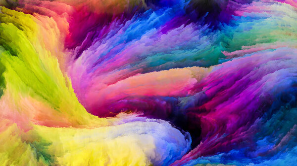 Colorful Paint Paths