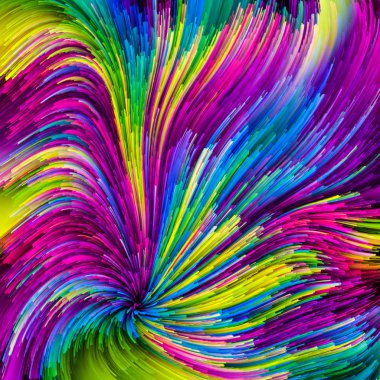 Renkli boya büyüsü