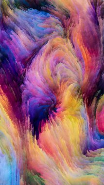 Renkli boya büyüsü