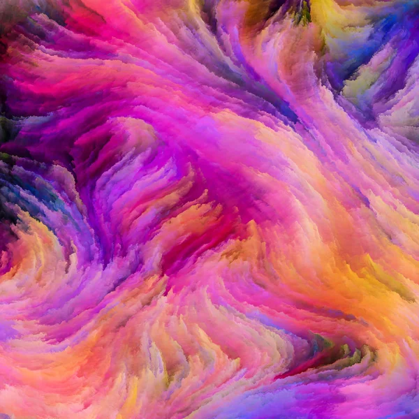 Eleganza colorata della vernice — Foto Stock