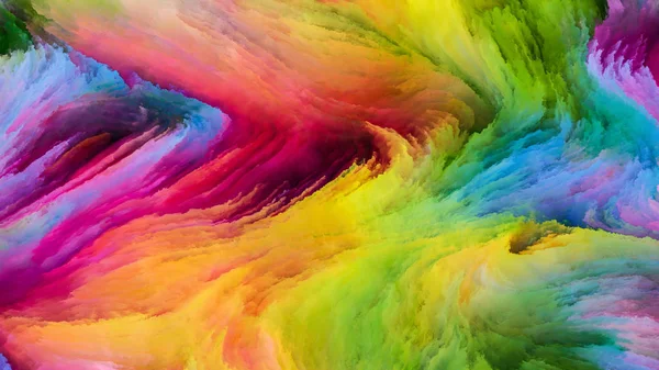 Spirit of Colorful Paint — Stock Photo, Image