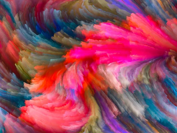 Vitesse de la couleur fractale — Photo