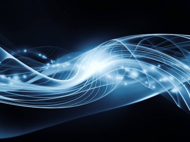 Dijital dünya ışıkları