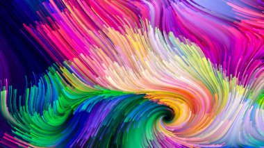 İşleme renkli boya