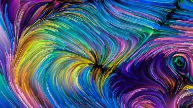 Renkli boya büyüsü