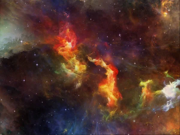 Bagliore di Nebulosa — Foto Stock