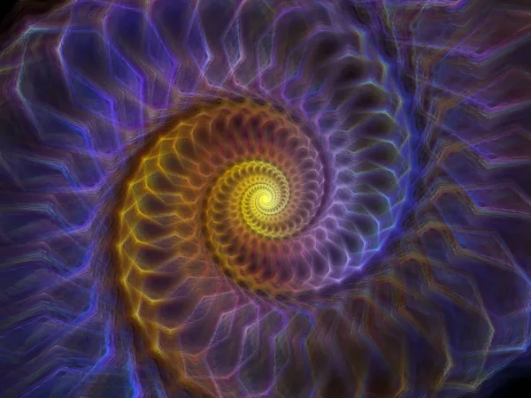 Spiral sammansättning — Stockfoto