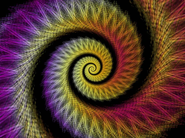 Spiral bakgrund — Stockfoto