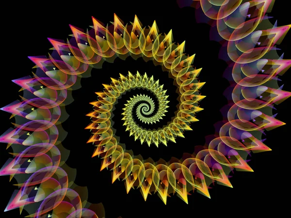 Visualização espiral — Fotografia de Stock
