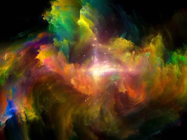 Cosmic Paint. — Stock Photo, Image