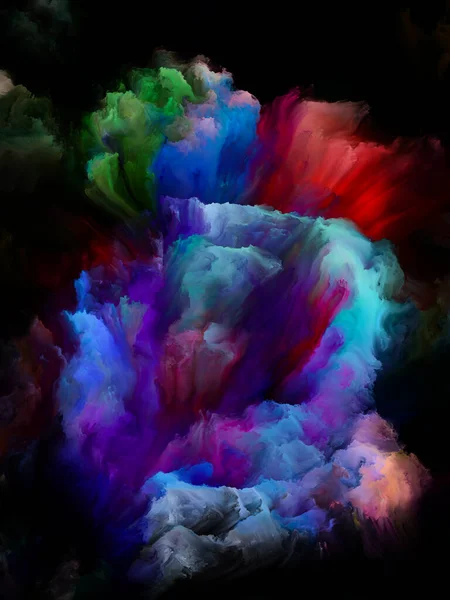 Abstraction nuage coloré — Photo