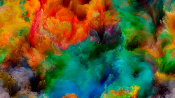 Visualisierung virtueller Farbe — Stockfoto