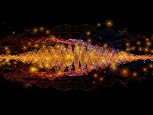 Synergies de la vague de lumière — Photo