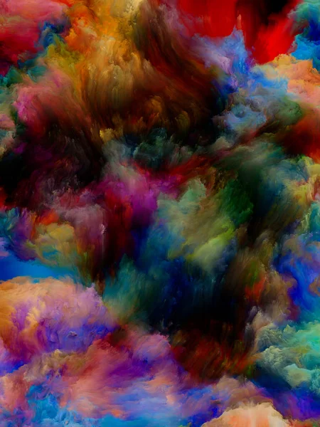 Energi av virtuell färg — Stockfoto