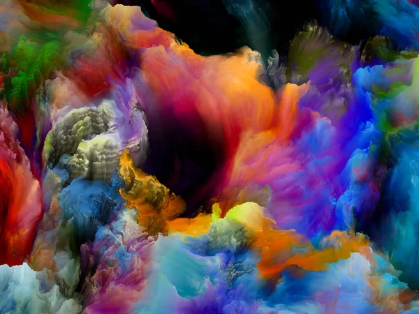 Дух віртуального кольору — стокове фото