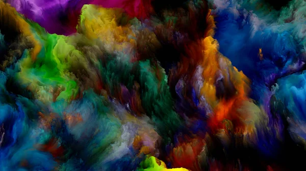 Різноманітність віртуального кольору — стокове фото