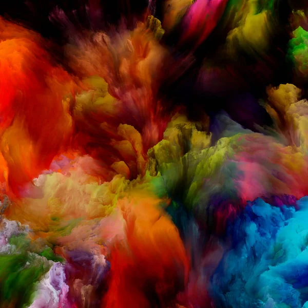 Metaforyczny wirtualny kolor — Zdjęcie stockowe