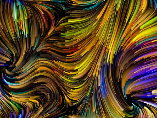Cor Swirl Abstração — Fotografia de Stock