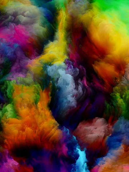 Duch wirtualnego koloru — Zdjęcie stockowe