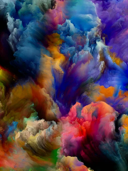 Virtuális színek szelleme — Stock Fotó