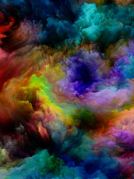 Geest van virtuele kleur — Stockfoto